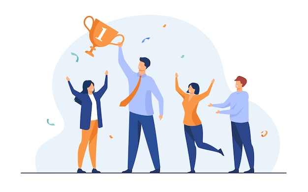Secure meetings illustration showing successful investor meetings